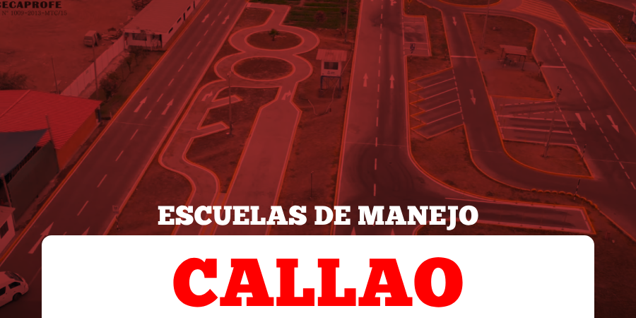 Escuela de conductores en Callao